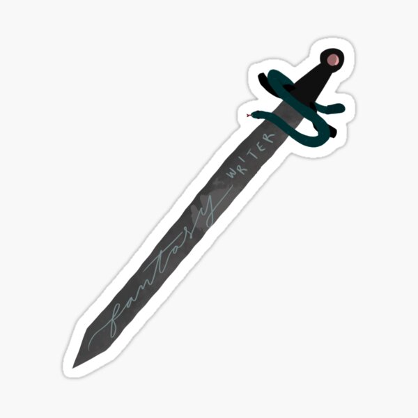 Fantasy Sword Sticker