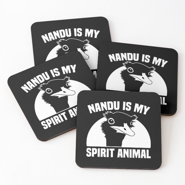 Item preview, Nandu saying Laufvogel Nandu power animal designed and sold by Nessshirts.