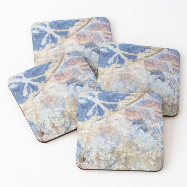 Item preview, Beach Rock - Blue, Golden and Bronze Rustic Beach Rock - Cute Rock Patterned designed and sold by Vero De.