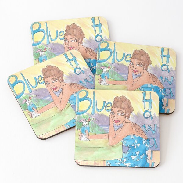 Item preview, Blue Hawaiian designed and sold by Tricksterbelle.