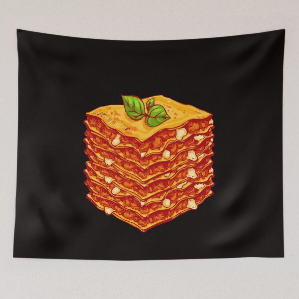 Item preview, Lasagna pasta bake Italian food designed and sold by Imutobi.