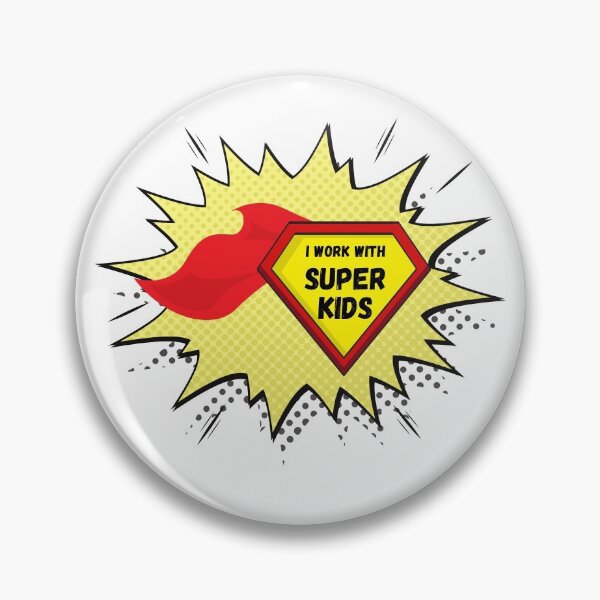 Item preview, I work with super kids (with background) designed and sold by agabrielle97.