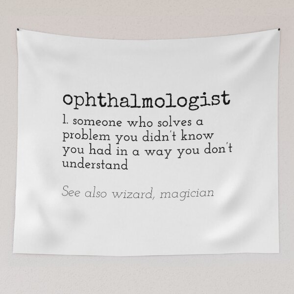 Item preview, Ophthalmologist Definition designed and sold by allexieee.