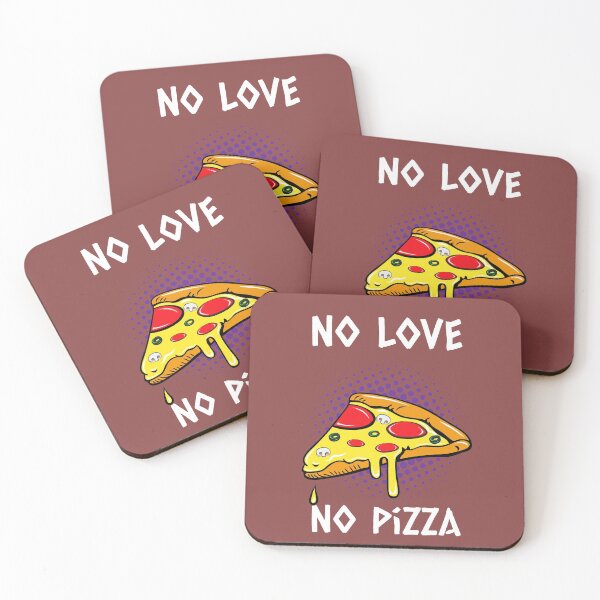 Item preview, No Love No Pizza designed and sold by Marvelpic.