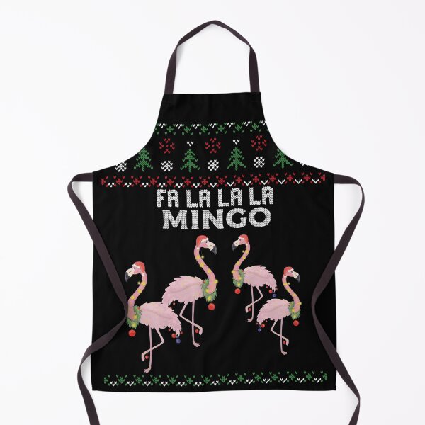 Item preview, Ugly Sweater Tropical Christmas Flamingo Xmas Fa La La La Mingo designed and sold by Mytoonsquad.