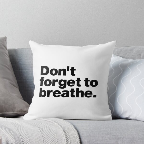 Item preview, Don't forget to breathe (black) designed and sold by dudethecreator.