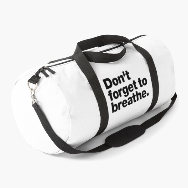 Item preview, Don't forget to breathe (black) designed and sold by dudethecreator.