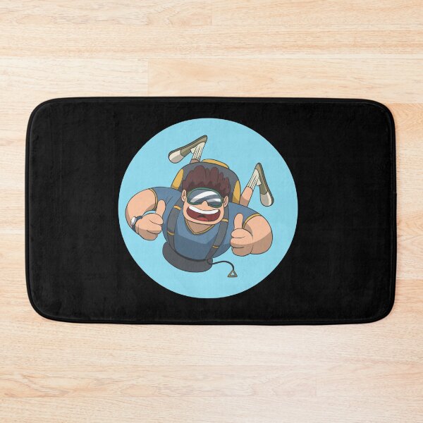 Item preview, Parachutist sky diver designed and sold by Monkey Ful.
