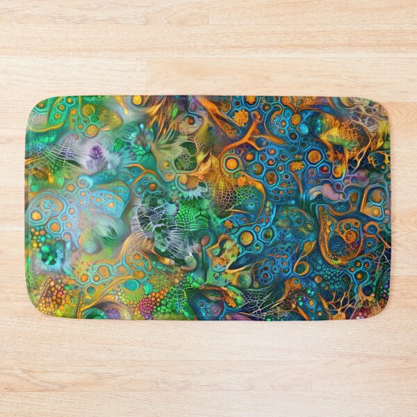 Item preview, Deepdream floral abstraction designed and sold by blackhalt.