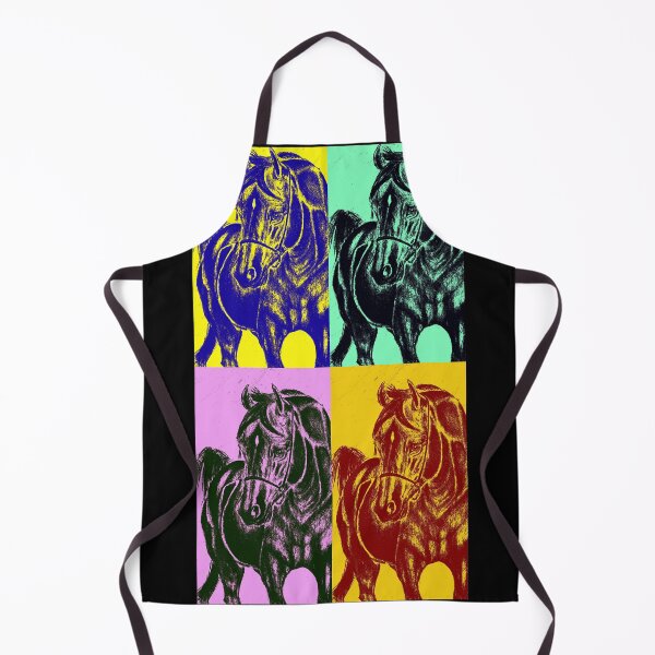 Item preview, arabian horse pop art designed and sold by horseaddicted.
