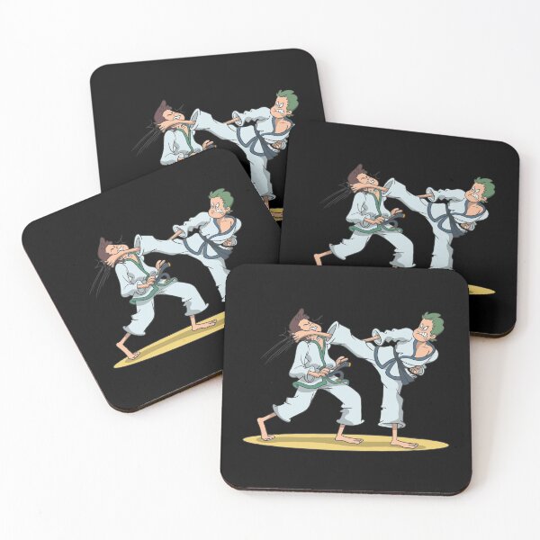 Item preview, Karate foot kicks head designed and sold by Monkey Ful.
