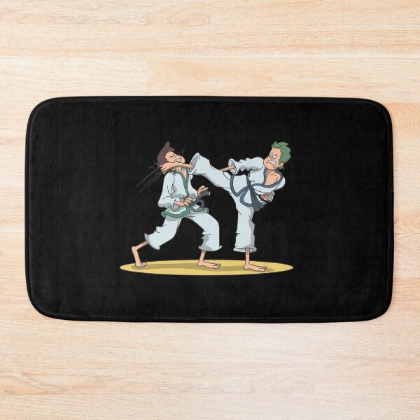 Item preview, Karate foot kicks head designed and sold by Monkey Ful.
