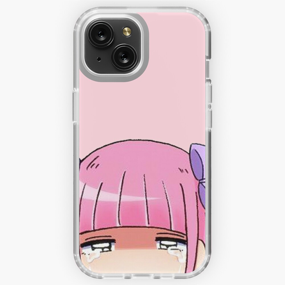 Menhera chan peeker - Peeking anime girl Sticker for Sale by giftycat