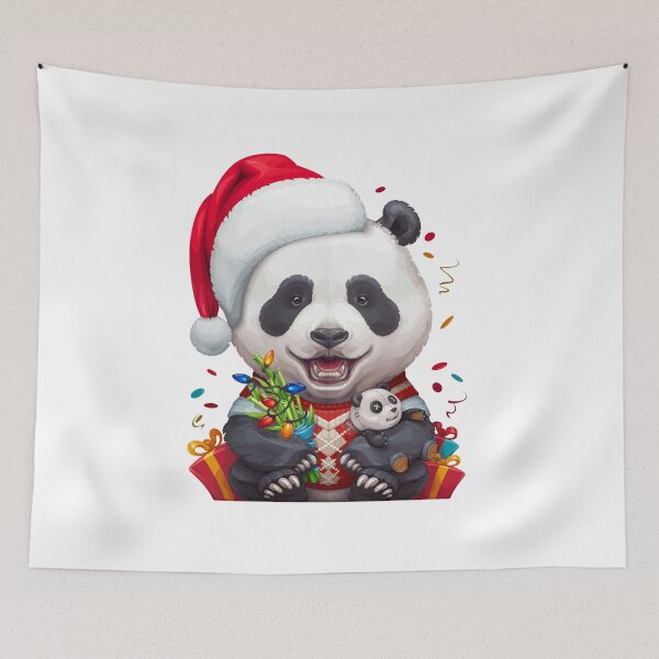 Item preview, Panda Loves Christmas designed and sold by anmlz.