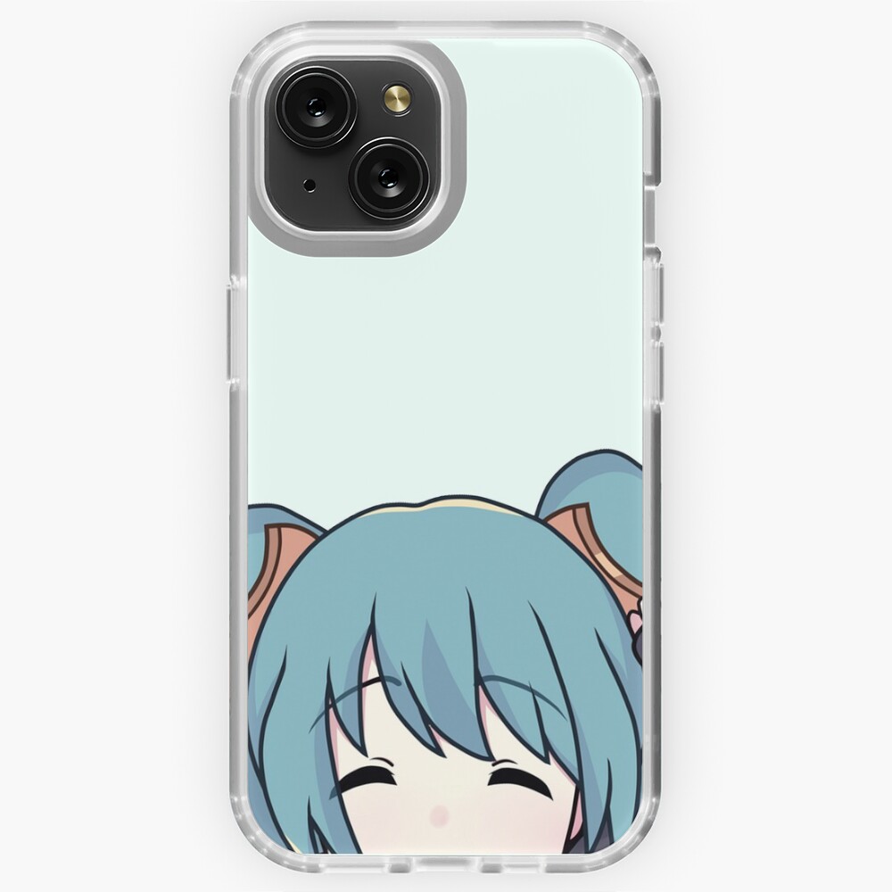 Menhera chan peeker - Peeking anime girl Sticker for Sale by giftycat