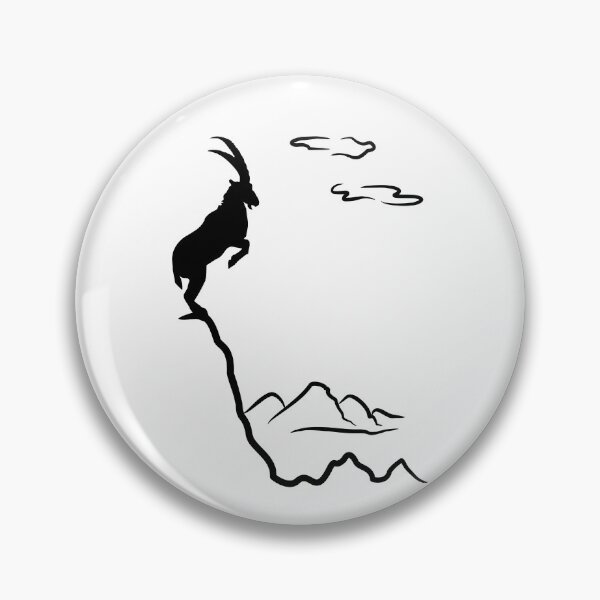 Item preview, Kopie von Kopie von Capricorn and climber designed and sold by claudiasartwork.