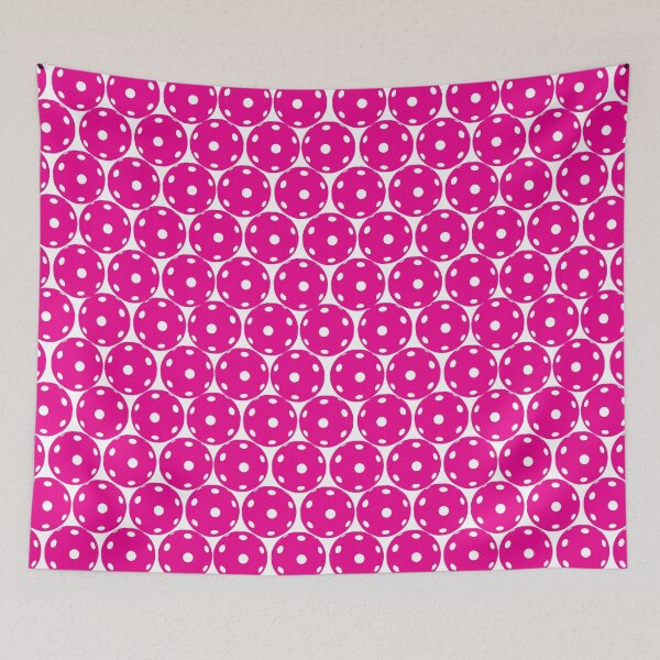 Item preview, Vivid pickleballs on white background designed and sold by EvieWoj.