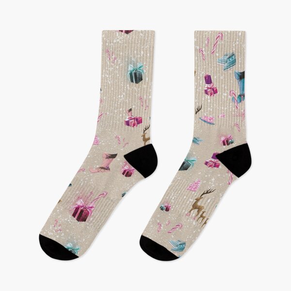 Item preview, Love pink christmas patterns designed and sold by Openspace2020.