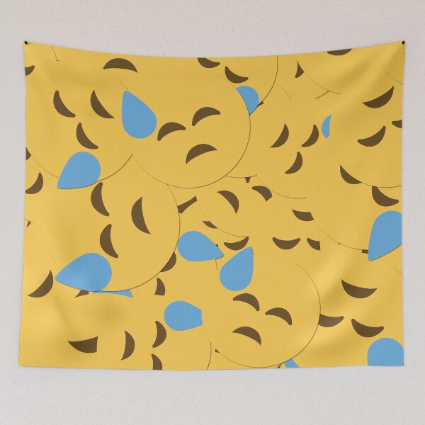 Item preview, Downcast Face With Sweat designed and sold by Stitchmoji.