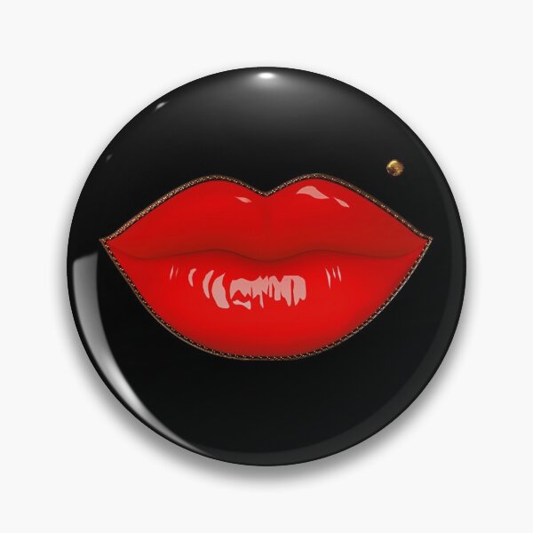 Item preview, Lips red lipstick burlesque gift - sexy designed and sold by GlamourChick.