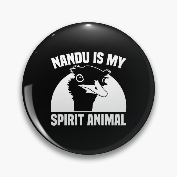 Item preview, Nandu Quote Ratite Nandus Power Animal designed and sold by Nessshirts.