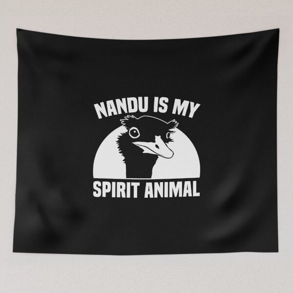 Item preview, Nandu Quote Ratite Nandus Power Animal designed and sold by Nessshirts.