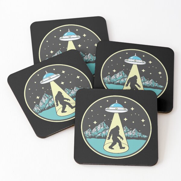 Item preview, Bigfoot Abduction Vintage Sasquatch designed and sold by Qudkin.