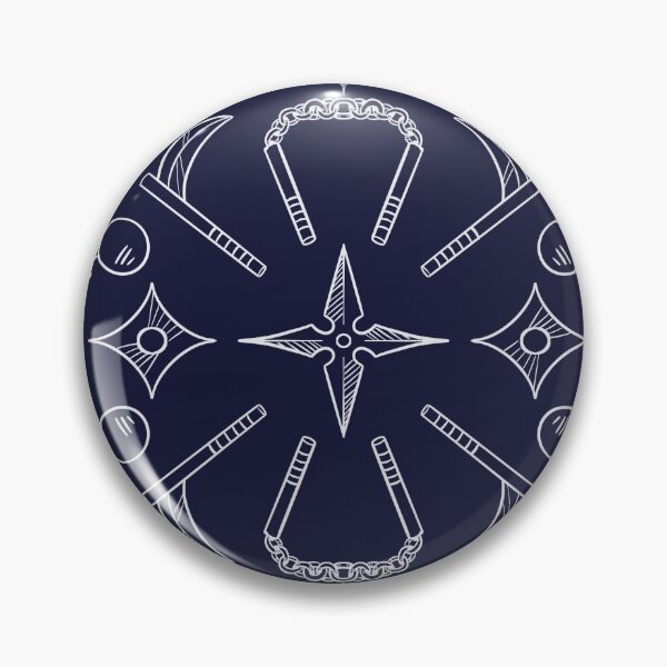 Item preview, Ninja weapons pattern  designed and sold by JenChibi.