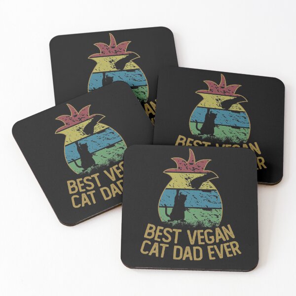 Item preview, BEST VEGAN CAT DAD EVER designed and sold by noahs-shop.