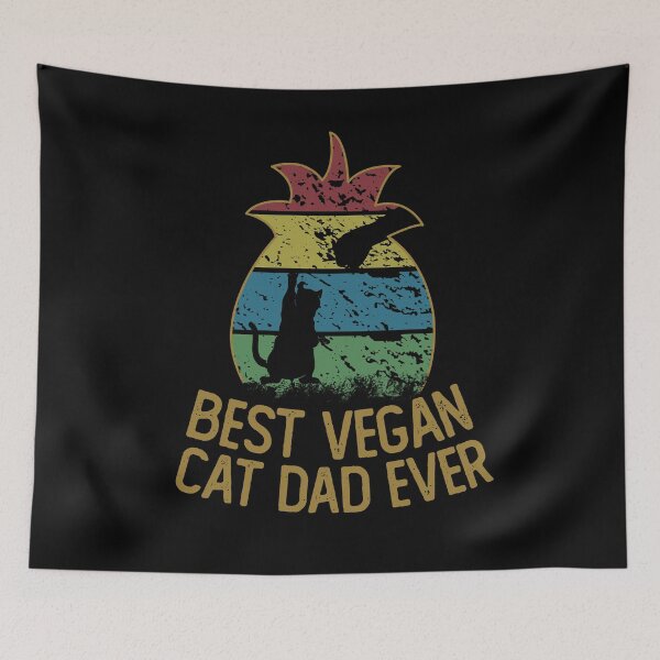 Item preview, BEST VEGAN CAT DAD EVER designed and sold by noahs-shop.