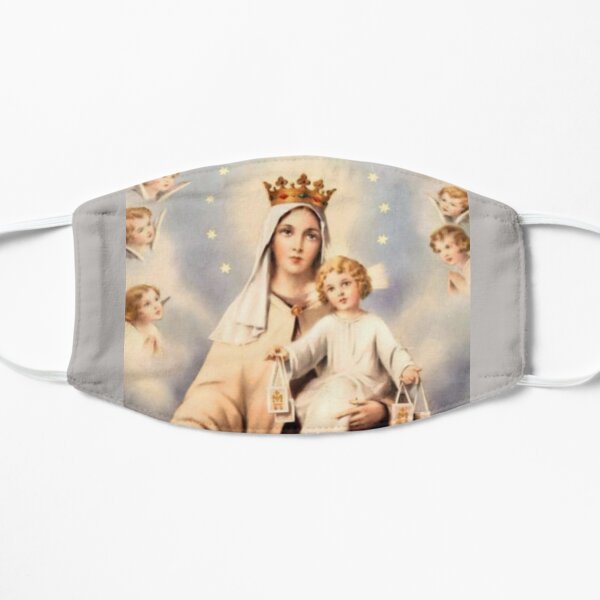 Our Lady of Mount Carmel 5 Flat Mask