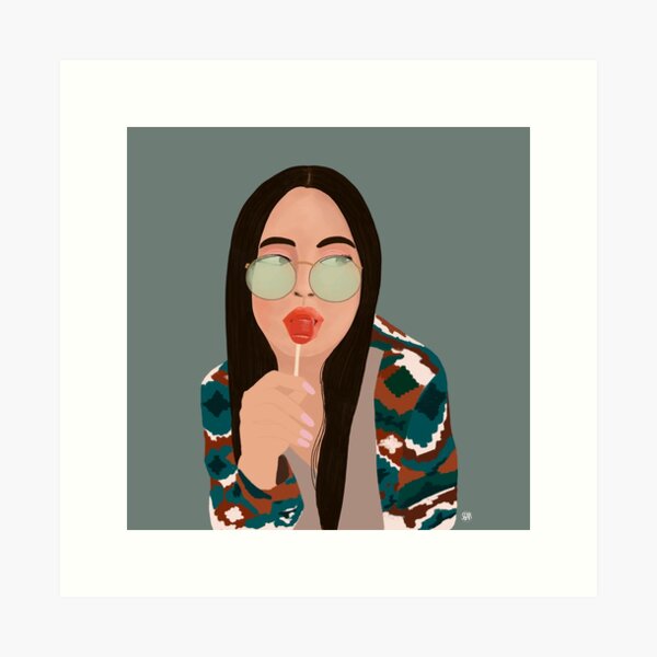 Candy Girl Art Print