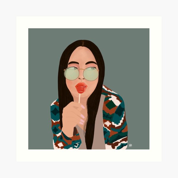 Candy Girl Art Print