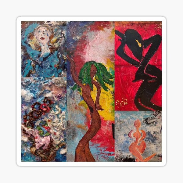 Five Elements of Creation Sticker