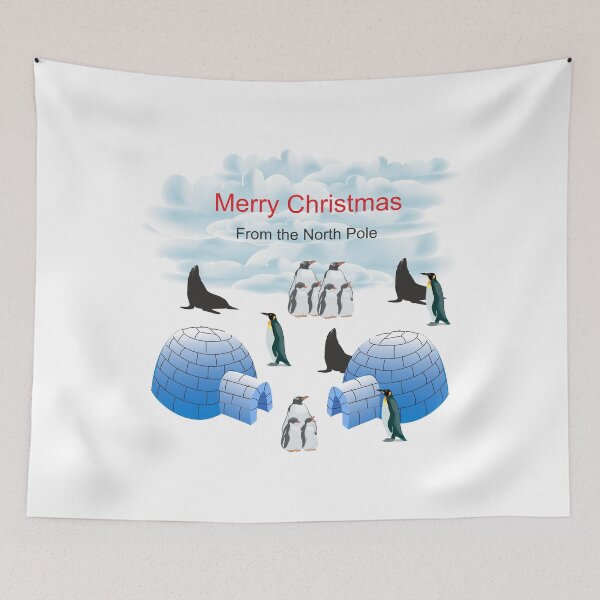 Item preview, Merry Christmas at the North Pole designed and sold by ajtechdesigns.