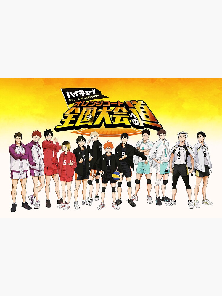 "volleyball haikyuu" Sticker by Amberbullard65 Redbubble