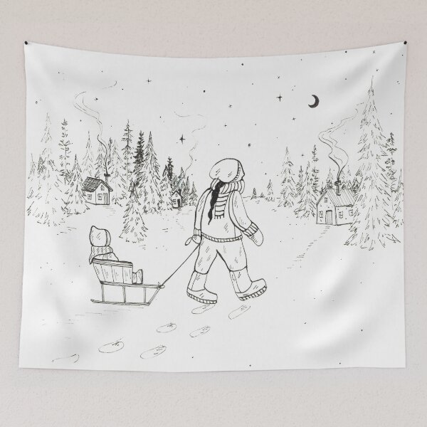 Artikelvorschau, Winter Wunderland entworfen und verkauft von Alex Lowe.