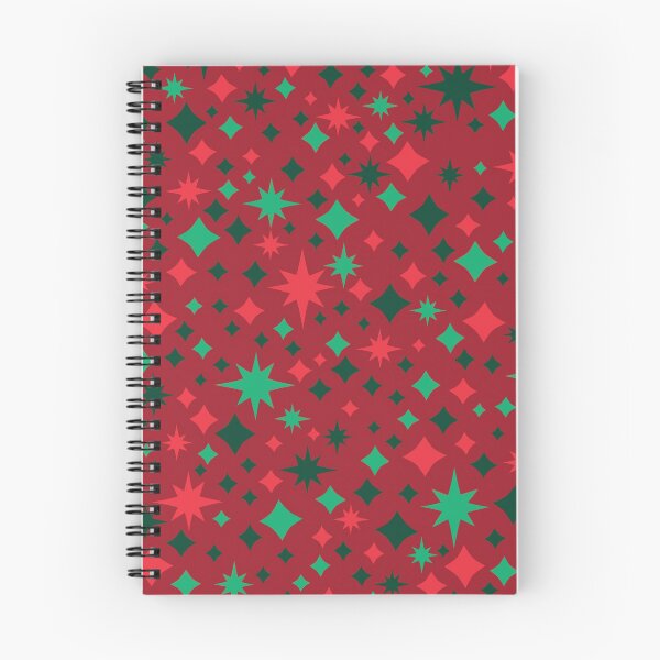 Item preview, Retro Starscape Vintage Christmas Pattern designed and sold by AngieHursh.