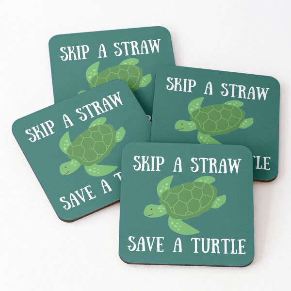 Item preview, Skip A Straw, Save A Turtle designed and sold by Kindology.