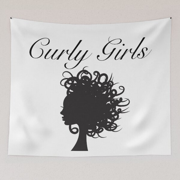 Item preview, Curly Girl Logo designed and sold by KeiraMJ.