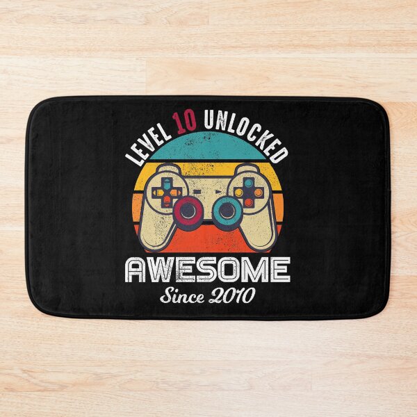Item preview, Level 10 Unlocked Birthday Awesome Since 2010 designed and sold by RandomStuffShop.