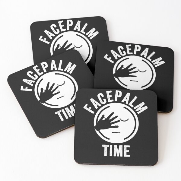 Item preview, Facepalm Time SMH Sarcastic Stupid People Funny Gift designed and sold by carlhunt99.
