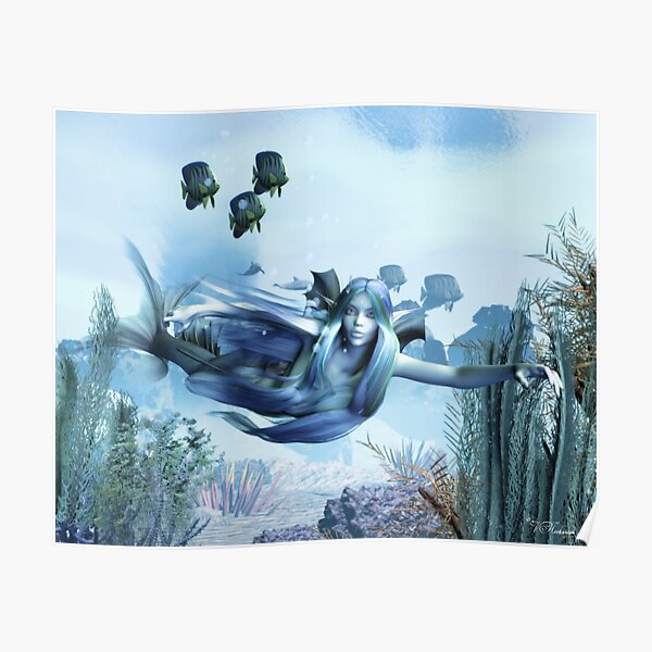 Into the Deep Blue Poster