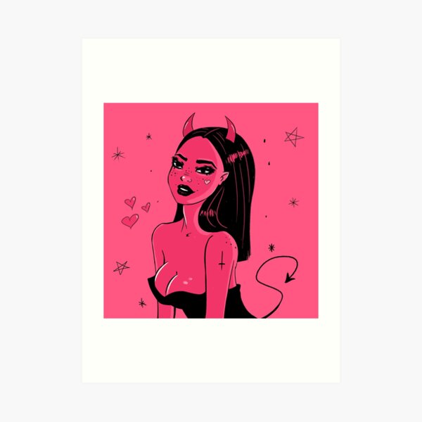 Girl Art Print