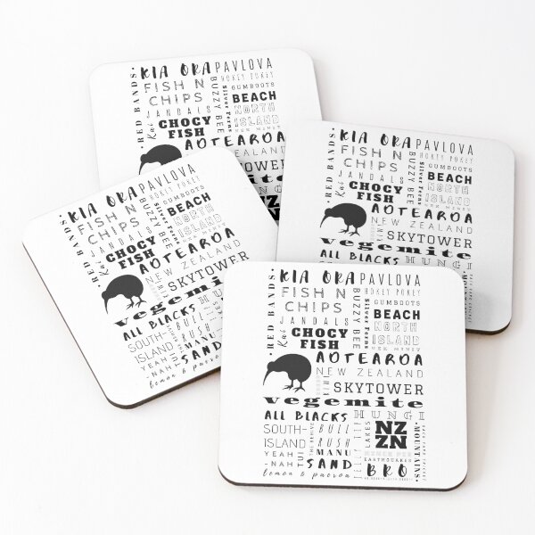 Item preview, All things Kiwi-New Zealand -Typography designed and sold by LatitudeNZ.