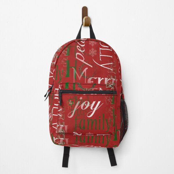 Item preview, Christmas Words Joy and Peace on Red designed and sold by 13Moons.