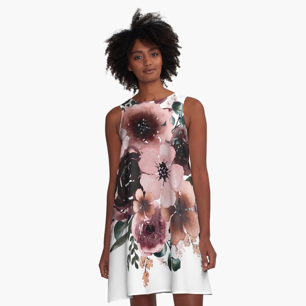 Item preview, A-Line Dress designed and sold by aliawallco.