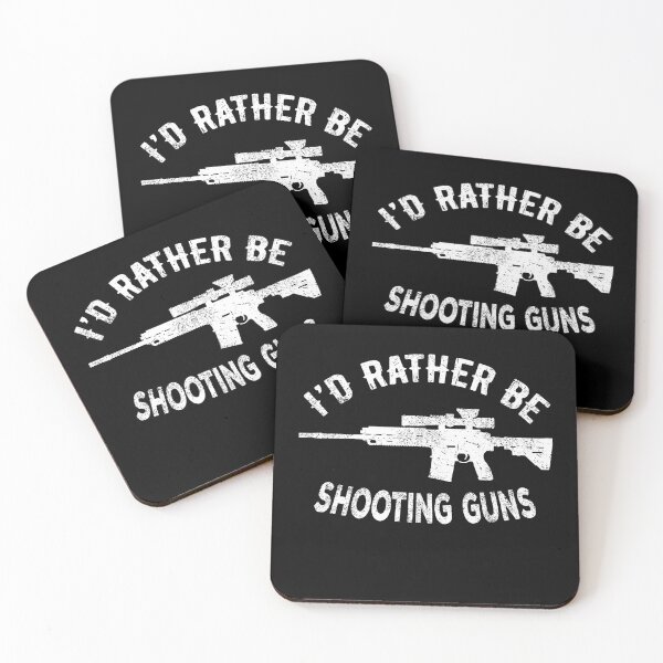 Item preview, I'd Rather Be Shooting Guns | shooting gun range target guns shoot rifle hunting designed and sold by Noahlaz.