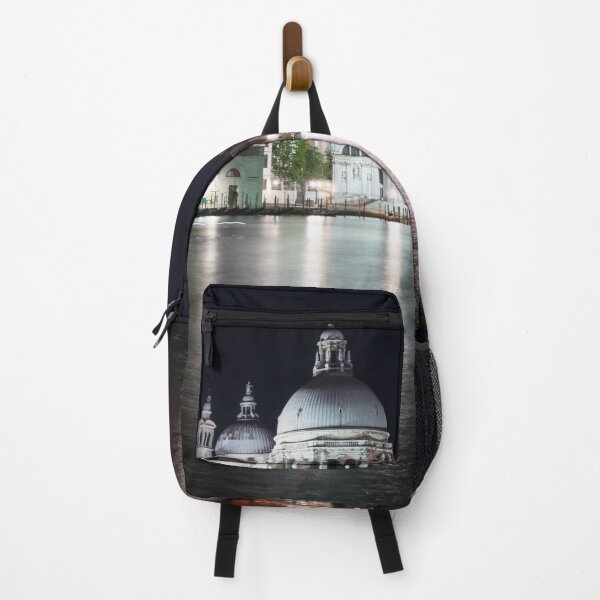 Item preview, Venice Italy Silky Midnight - Santa Maria della Salute on Punta della Dogana designed and sold by Georgia Mizuleva.