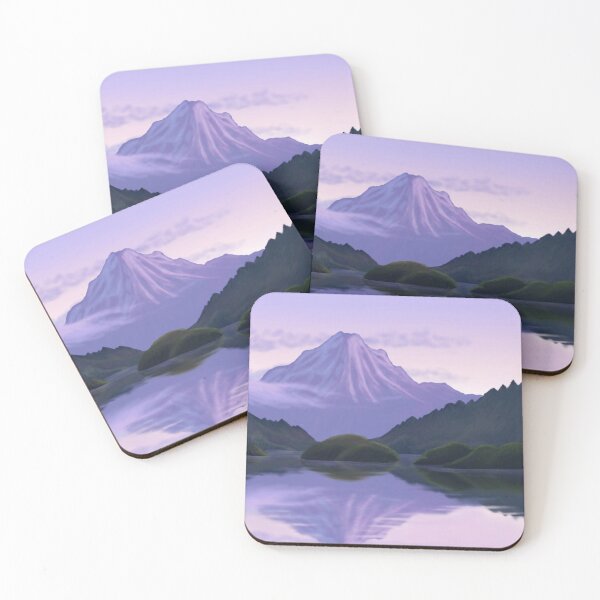 Item preview, Mountain Lake Landscape designed and sold by ToonyMe.